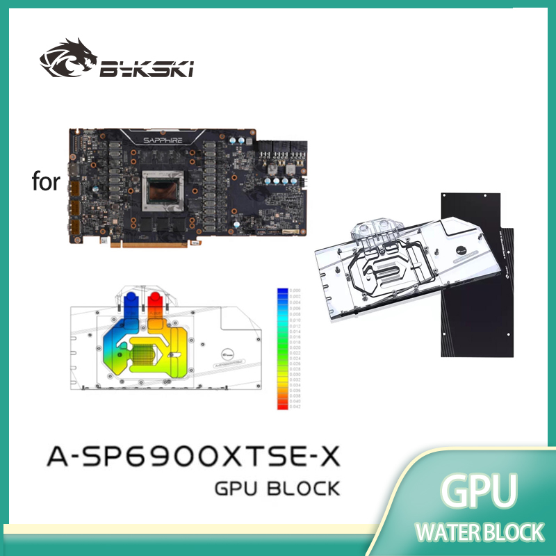 Rx 6900 Xt 16Gb - Bykski GPU Water Block for SAPPHIRE