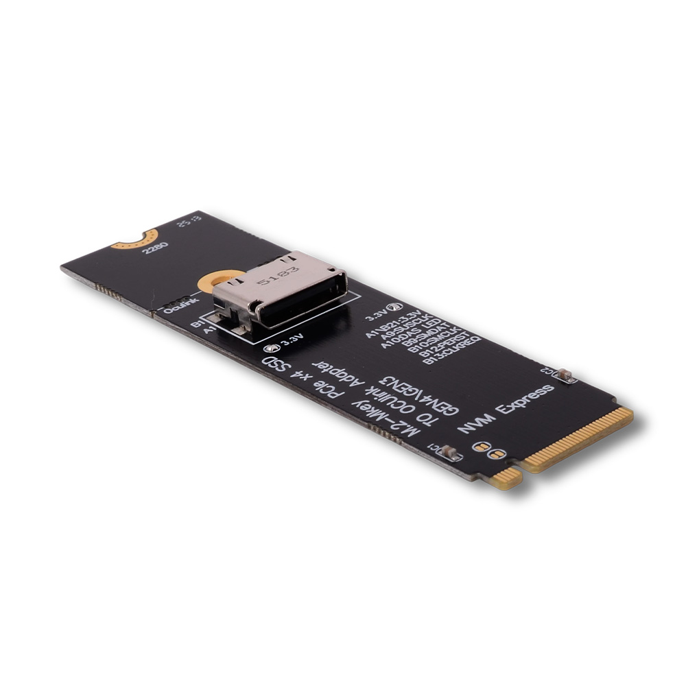 ADT-Link PCIe 5.0 X4 to OCuLin - Oculink Egpu Dock Graphics Card ulasan dan harga