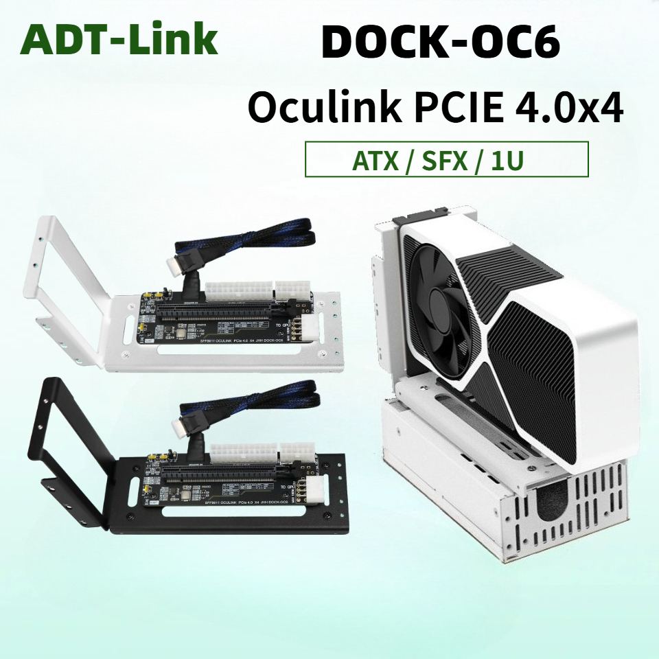 White Black EGPU Oculink GPU D - Oculink Egpu Dock Graphics Card ulasan dan harga